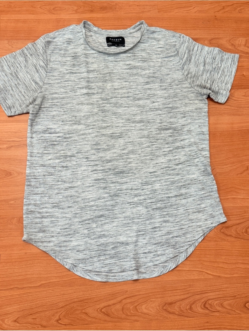PacSun Men’s Heather Gray Longer Fit T-Shirt Size XL